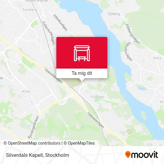 Silverdals Kapell karta