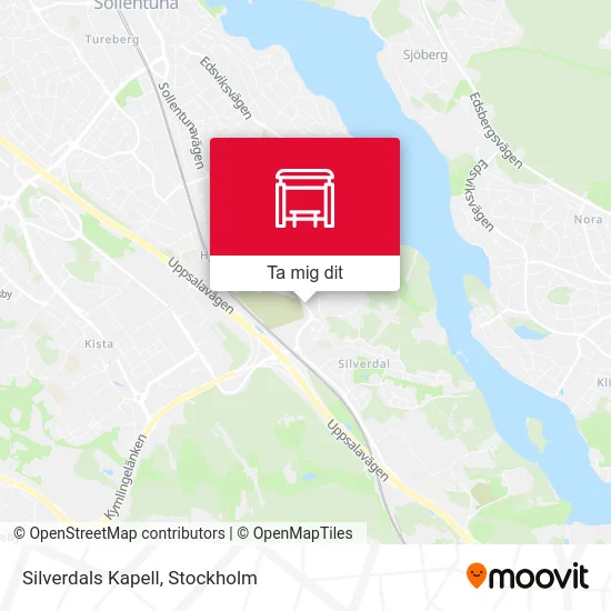 Silverdals Kapell karta