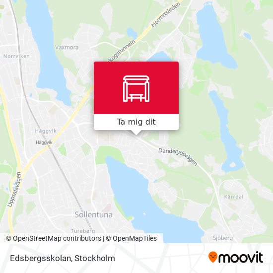 Edsbergsskolan karta