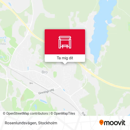 Rosenlundsvägen karta