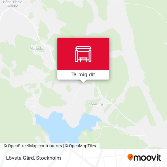 Lövsta Gård karta