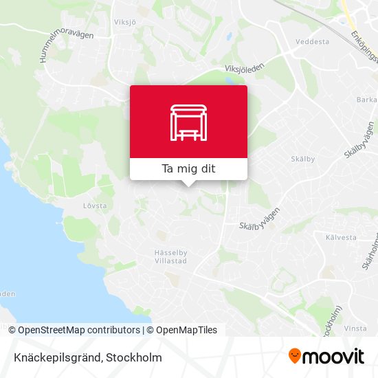 Knäckepilsgränd karta