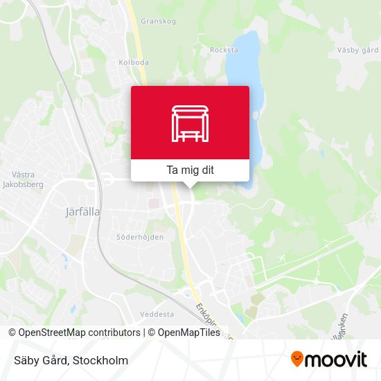 Säby Gård karta