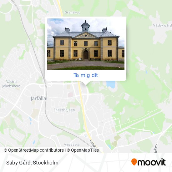 Säby Gård karta