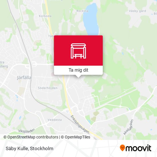 Säby Kulle karta