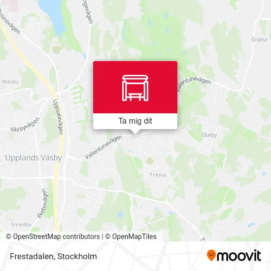 Frestadalen karta