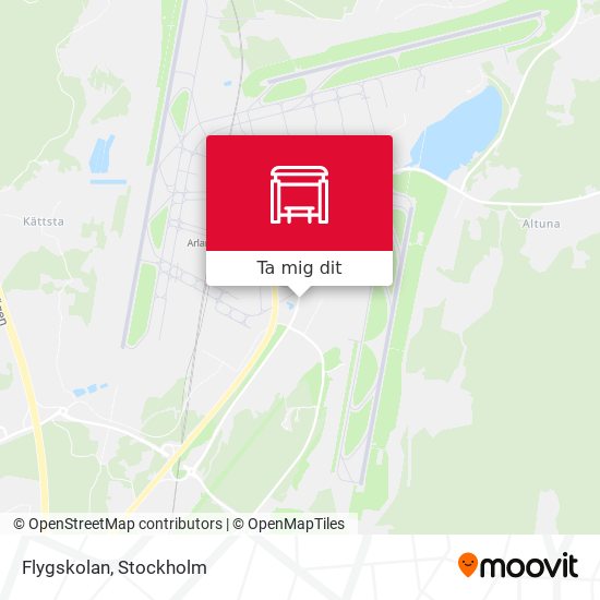 Flygskolan karta