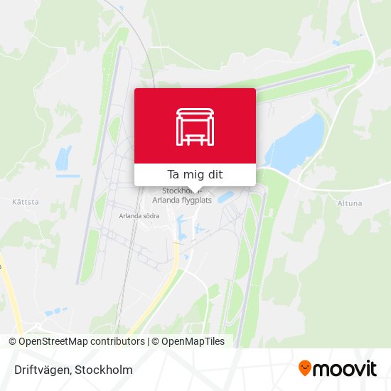 Driftvägen karta