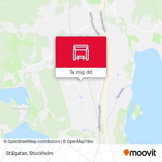 Stålgatan karta