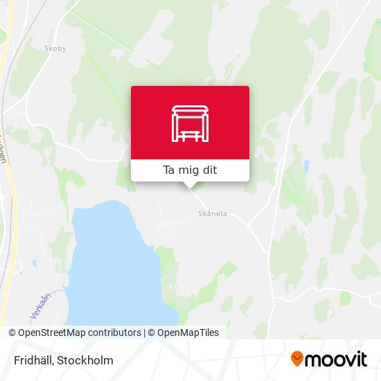 Fridhäll karta