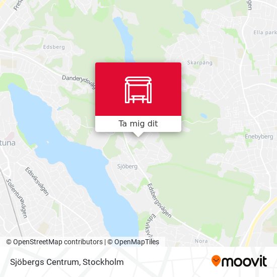 Sjöbergs Centrum karta