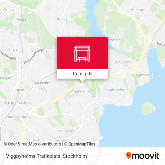 Viggbyholms Trafikplats karta