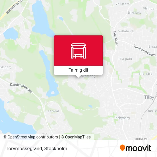 Torvmossegränd karta