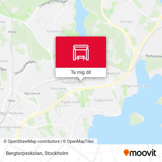 Bergtorpsskolan karta