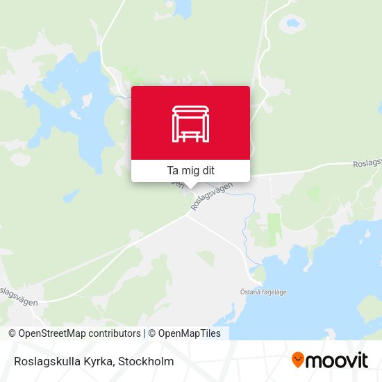 Roslagskulla Kyrka karta