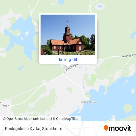 Roslagskulla Kyrka karta