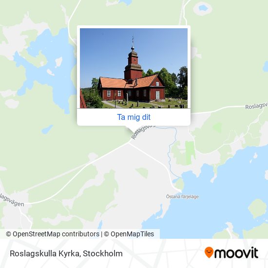 Roslagskulla Kyrka karta