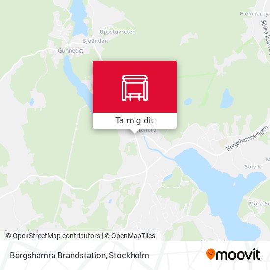 Bergshamra Brandstation karta