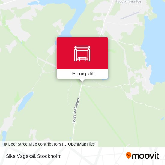 Sika Vägskäl karta
