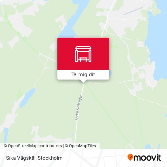 Sika Vägskäl karta