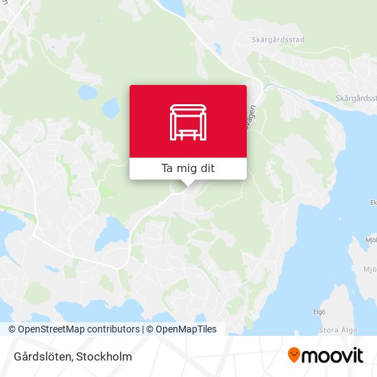 Gårdslöten karta