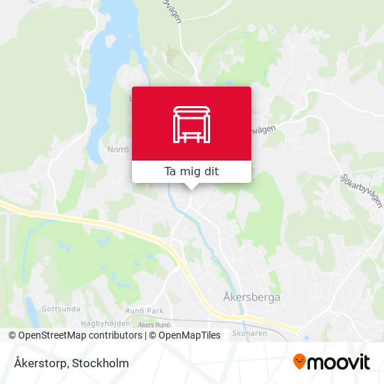 Åkerstorp karta