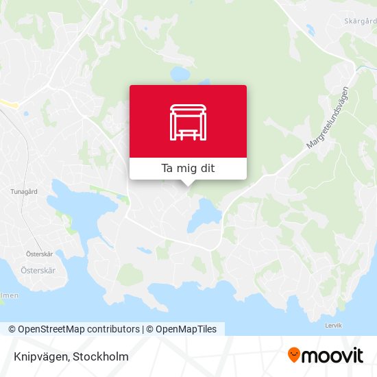 Knipvägen karta