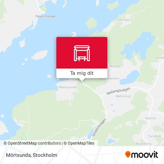 Mörtsunda karta