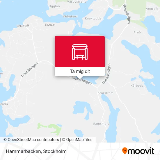 Hammarbacken karta