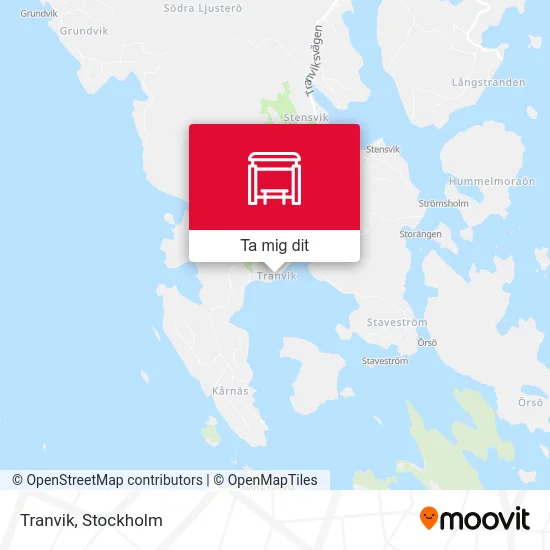 Tranvik karta