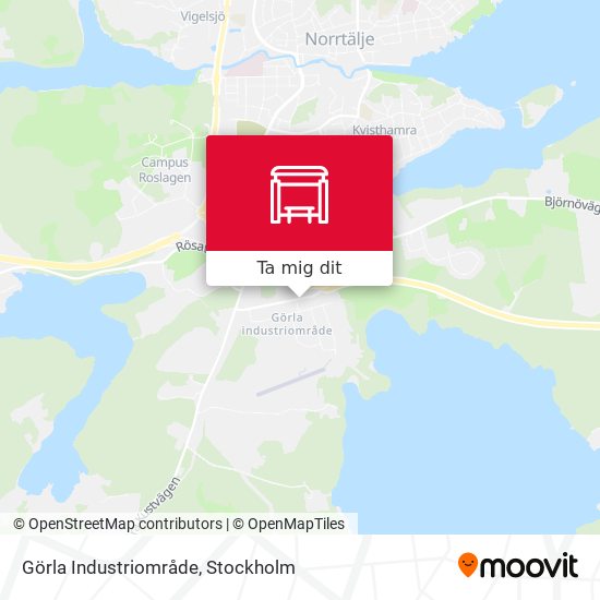 Görla Industriområde karta