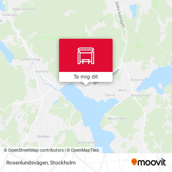 Rosenlundsvägen karta