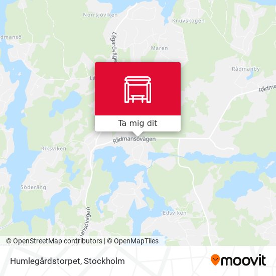 Humlegårdstorpet karta