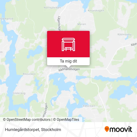 Humlegårdstorpet karta