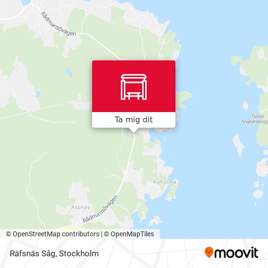Räfsnäs Såg karta