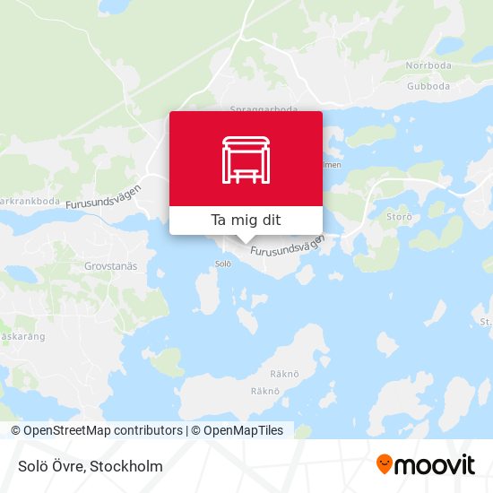 Solö Övre karta