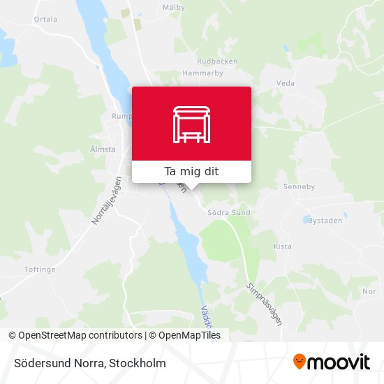 Södersund Norra karta