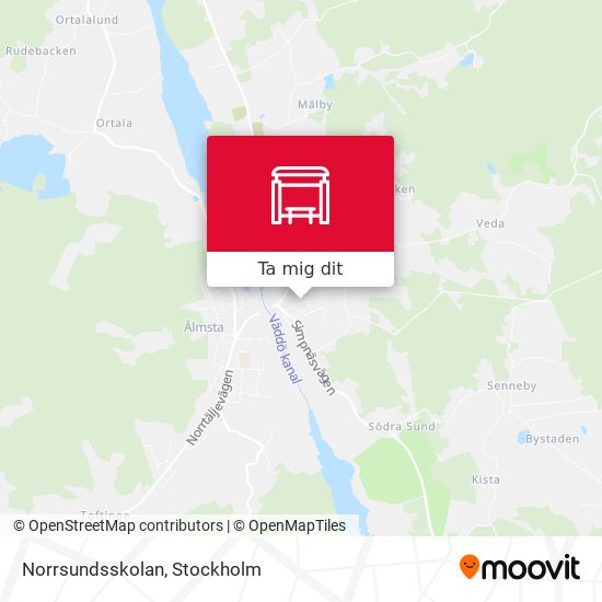 Norrsundsskolan karta