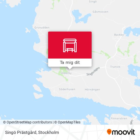 Singö Prästgård karta