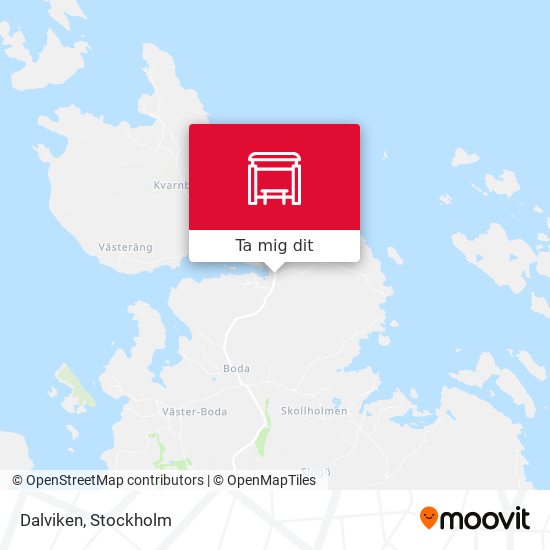 Dalviken karta