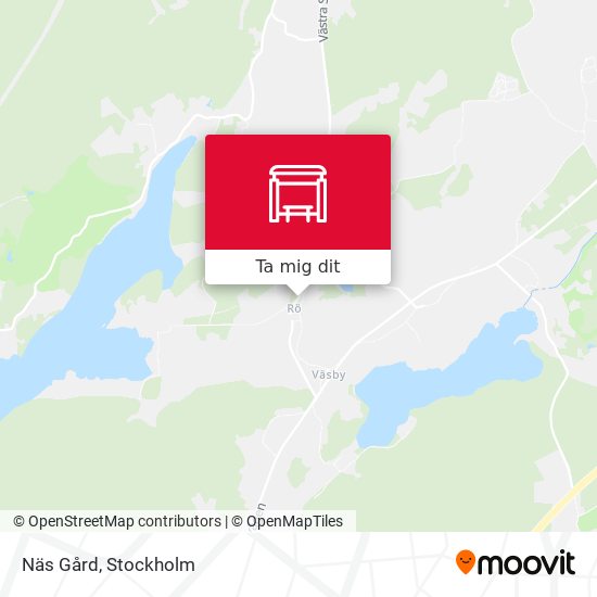 Näs Gård karta
