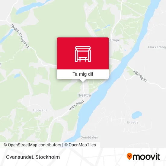 Ovansundet karta
