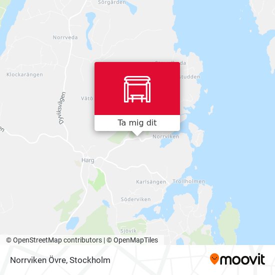 Norrviken Övre karta