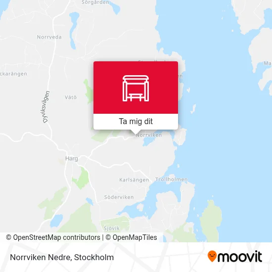 Norrviken Nedre karta