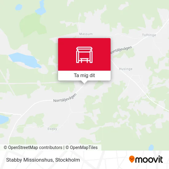 Stabby Missionshus karta