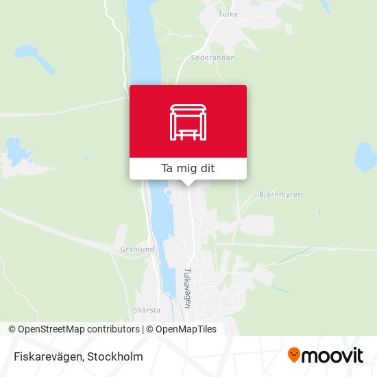 Fiskarevägen karta