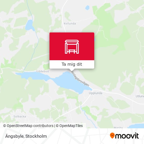 Ängsbyle karta