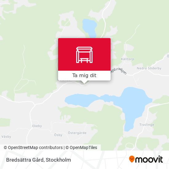 Bredsättra Gård karta