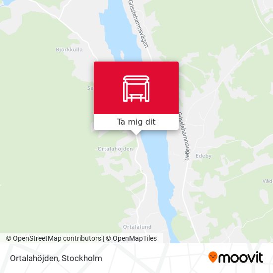 Ortalahöjden karta