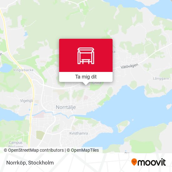 Norrköp karta